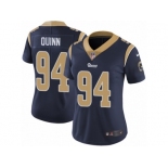 Women's Nike Los Angeles Rams #94 Robert Quinn Vapor Untouchable Limited Navy Blue Team Color NFL Jersey