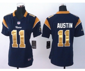 nike women nfl jerseys st. louis rams #11 austin dk.blue[nike]