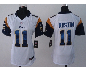 nike women nfl jerseys st. louis rams #11 austin white[nike]