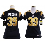 nike women nfl jerseys st. louis rams #39 jackson dk.blue[nike]