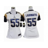 nike women nfl jerseys st. louis rams #55 laurinaitis white[nike]