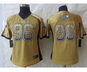 nike women nfl jerseys st.louis rams #96 sam golden[Elite drift fashion]