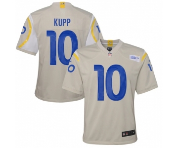 Youth Los Angeles Rams #10 Cooper Kupp White Nike Bone Game Jersey