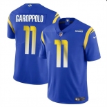 Youth Los Angeles Rams #11 Jimmy Garoppolo Blue Vapor Untouchable Football Stitched Jersey