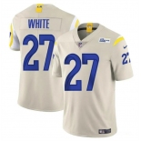 Youth Los Angeles Rams #27 Tre'Davious White Bone Vapor Untouchable Football Stitched Jersey