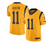 Youth Nike Los Angeles Rams #11 Tavon Austin Gold Stitched NFL Limited Rush Jersey