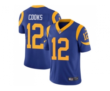 Youth Nike Los Angeles Rams #12 Brandin Cooks Royal Blue Alternate Stitched NFL Vapor Untouchable Limited Jersey