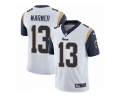 Youth Nike Los Angeles Rams #13 Kurt Warner Vapor Untouchable Limited White NFL Jersey