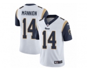 Youth Nike Los Angeles Rams #14 Sean Mannion Vapor Untouchable Limited White NFL Jersey