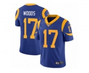 Youth Nike Los Angeles Rams #17 Robert Woods Vapor Untouchable Limited Royal Blue Alternate NFL Jersey