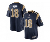 Youth Nike Los Angeles Rams #18 Cooper Kupp Limited Navy Blue Team Color NFL Jersey