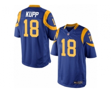 Youth Nike Los Angeles Rams #18 Cooper Kupp Limited Royal Blue Alternate NFL Jersey