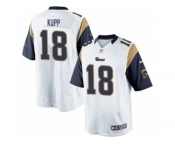 Youth Nike Los Angeles Rams #18 Cooper Kupp Limited White NFL Jersey