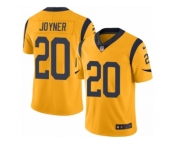 Youth Nike Los Angeles Rams #20 Lamarcus Joyner Limited Gold Rush NFL Jersey