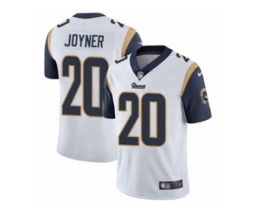 Youth Nike Los Angeles Rams #20 Lamarcus Joyner Vapor Untouchable Limited White NFL Jersey