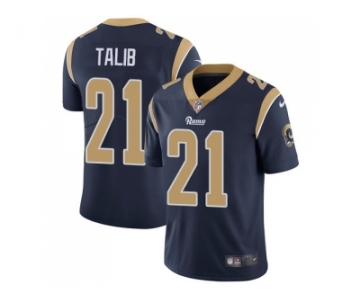 Youth Nike Los Angeles Rams #21 Aqib Talib Navy Blue Team Color Stitched NFL Vapor Untouchable Limited Jersey