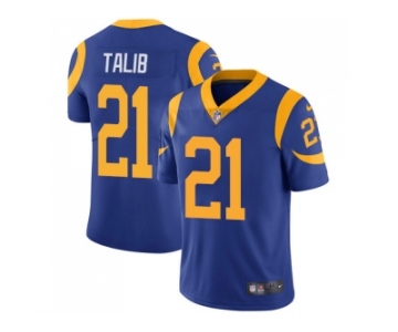 Youth Nike Los Angeles Rams #21 Aqib Talib Royal Blue Alternate Stitched NFL Vapor Untouchable Limited Jersey