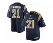 Youth Nike Los Angeles Rams #21 Coty Sensabaugh Limited Navy Blue Team Color NFL Jersey