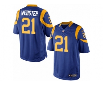 Youth Nike Los Angeles Rams #21 Kayvon Webster Limited Royal Blue Alternate NFL Jersey