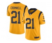 Youth Nike Los Angeles Rams #21 Nolan Cromwell Limited Gold Rush NFL Jersey