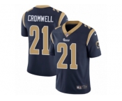 Youth Nike Los Angeles Rams #21 Nolan Cromwell Vapor Untouchable Limited Navy Blue Team Color NFL Jersey