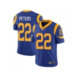 Youth Nike Los Angeles Rams #22 Marcus Peters Royal Blue Alternate Stitched NFL Vapor Untouchable Limited Jersey