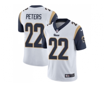 Youth Nike Los Angeles Rams #22 Marcus Peters White Stitched NFL Vapor Untouchable Limited Jersey