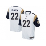 Youth Nike Los Angeles Rams #22 Trumaine Johnson White Alternate Stitched NFL Jersey