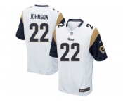 Youth Nike Los Angeles Rams #22 Trumaine Johnson White Alternate Stitched NFL Jersey