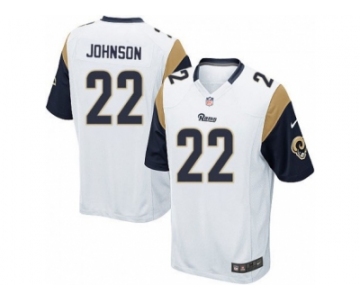 Youth Nike Los Angeles Rams #22 Trumaine Johnson White Alternate Stitched NFL Jersey