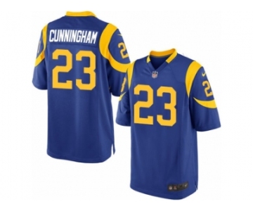 Youth Nike Los Angeles Rams #23 Benny Cunningham Game Royal Blue Alternate NFL Jersey