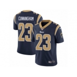 Youth Nike Los Angeles Rams #23 Benny Cunningham Vapor Untouchable Limited Navy Blue Team Color NFL Jersey