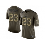 Youth Nike Los Angeles Rams #23 Nickell Robey-Coleman Limited Green Salute to Service NFL Jersey