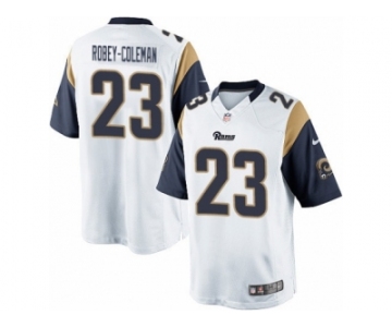 Youth Nike Los Angeles Rams #23 Nickell Robey-Coleman Limited White NFL Jersey