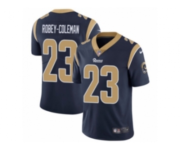 Youth Nike Los Angeles Rams #23 Nickell Robey-Coleman Vapor Untouchable Limited Navy Blue Team Color NFL Jersey