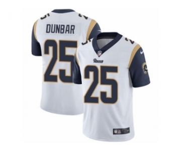 Youth Nike Los Angeles Rams #25 Lance Dunbar Vapor Untouchable Limited White NFL Jersey