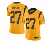 Youth Nike Los Angeles Rams #27 Tre Mason Limited Gold Rush NFL Jersey