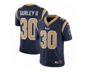 Youth Nike Los Angeles Rams #30 Todd Gurley Vapor Untouchable Limited Navy Blue Team Color NFL Jersey