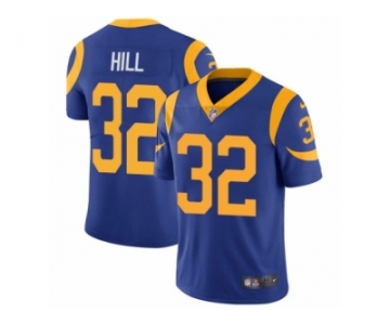 Youth Nike Los Angeles Rams #32 Troy Hill Vapor Untouchable Limited Royal Blue Alternate NFL Jersey