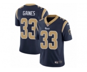 Youth Nike Los Angeles Rams #33 E.J. Gaines Vapor Untouchable Limited Navy Blue Team Color NFL Jersey