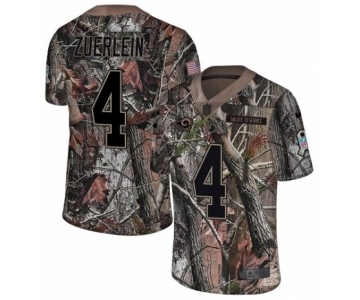 Youth Nike Los Angeles Rams #4 Greg Zuerlein Camo Rush Realtree Limited NFL Jersey