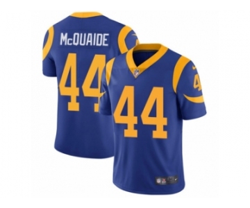 Youth Nike Los Angeles Rams #44 Jacob McQuaide Vapor Untouchable Limited Royal Blue Alternate NFL Jersey