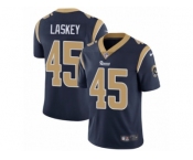 Youth Nike Los Angeles Rams #45 Zach Laskey Vapor Untouchable Limited Navy Blue Team Color NFL Jersey