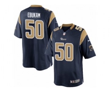 Youth Nike Los Angeles Rams #50 Samson Ebukam Limited Navy Blue Team Color NFL Jersey