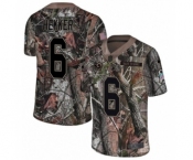 Youth Nike Los Angeles Rams #6 Johnny Hekker Camo Rush Realtree Limited NFL Jersey