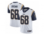 Youth Nike Los Angeles Rams #68 Jamon Brown Vapor Untouchable Limited White NFL Jersey