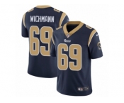 Youth Nike Los Angeles Rams #69 Cody Wichmann Vapor Untouchable Limited Navy Blue Team Color NFL Jersey