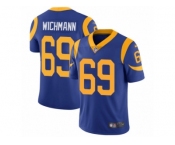 Youth Nike Los Angeles Rams #69 Cody Wichmann Vapor Untouchable Limited Royal Blue Alternate NFL Jersey