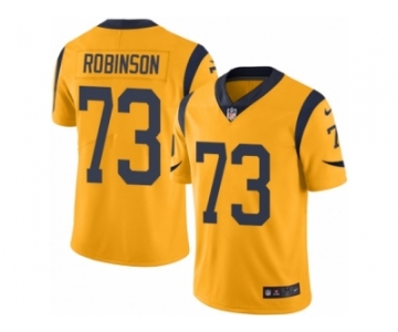 Youth Nike Los Angeles Rams #73 Greg Robinson Limited Gold Rush NFL Jersey