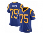 Youth Nike Los Angeles Rams #75 Deacon Jones Vapor Untouchable Limited Royal Blue Alternate NFL Jersey